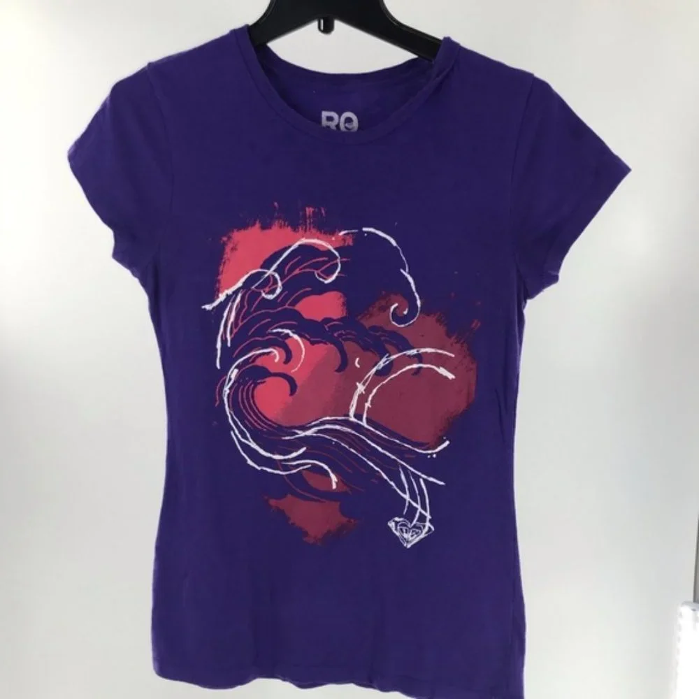 Roxy Tee sz Med - Picture 2 of 5